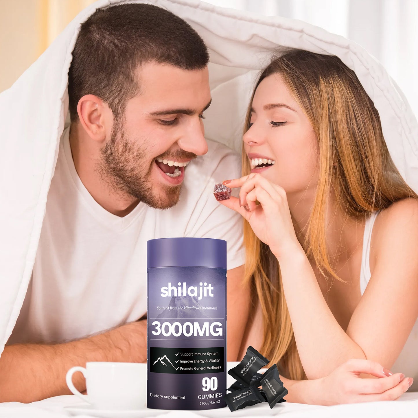 Energy & Resistance Support Soft Shilajit Candy Gummies Online global swanky 2