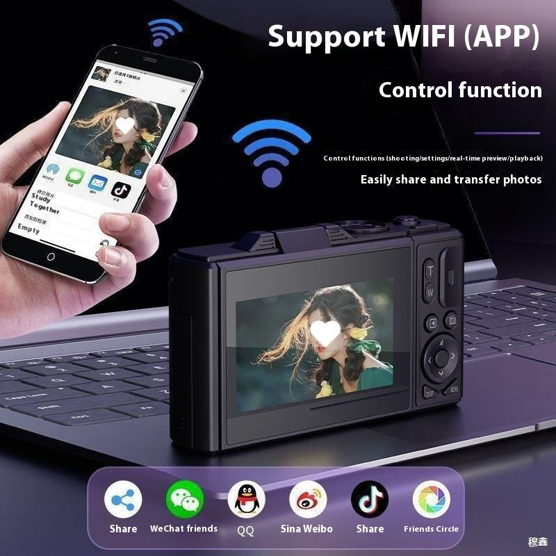Entry-Level Ultra HD Digital Camera for Students & Beginners Global swanky 3