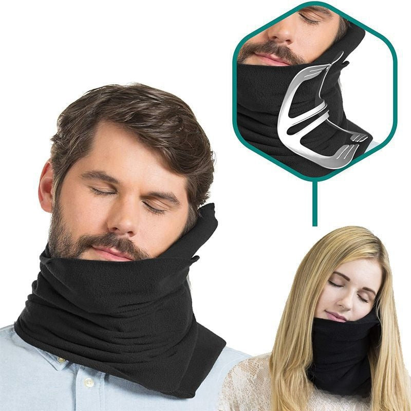 Ergonomic Latex Travel Neck Pillow Soft Support Cushion Pad globalswanky 02