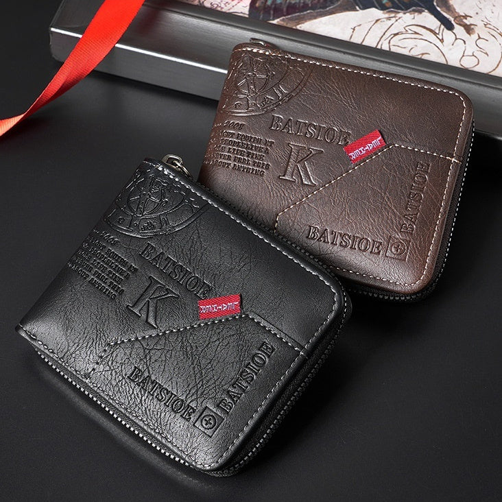 European & American Men’s Vintage Fold Wallet Classic Style
global-swanky 1