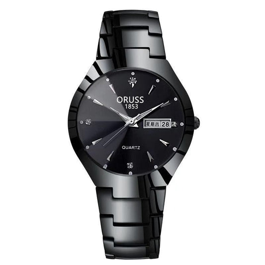  Fashion Waterproof Quartz Watch Tungsten Steel Color Couples
global-swanky 3