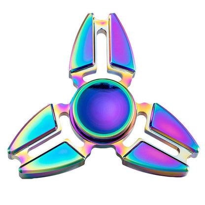 Fashionable Zinc Alloy Colorful Fingertip Spinner Toy Gifts globalswanky 02