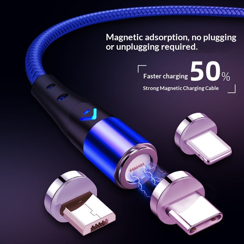 Fast-charging Data Cable Supports 3A5A Magnetic Charging Cables Global swanky 1
