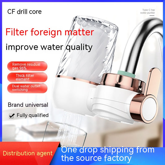 Faucet Water Purifier Filter for Household Kitchen Tap Water Global swanky 3