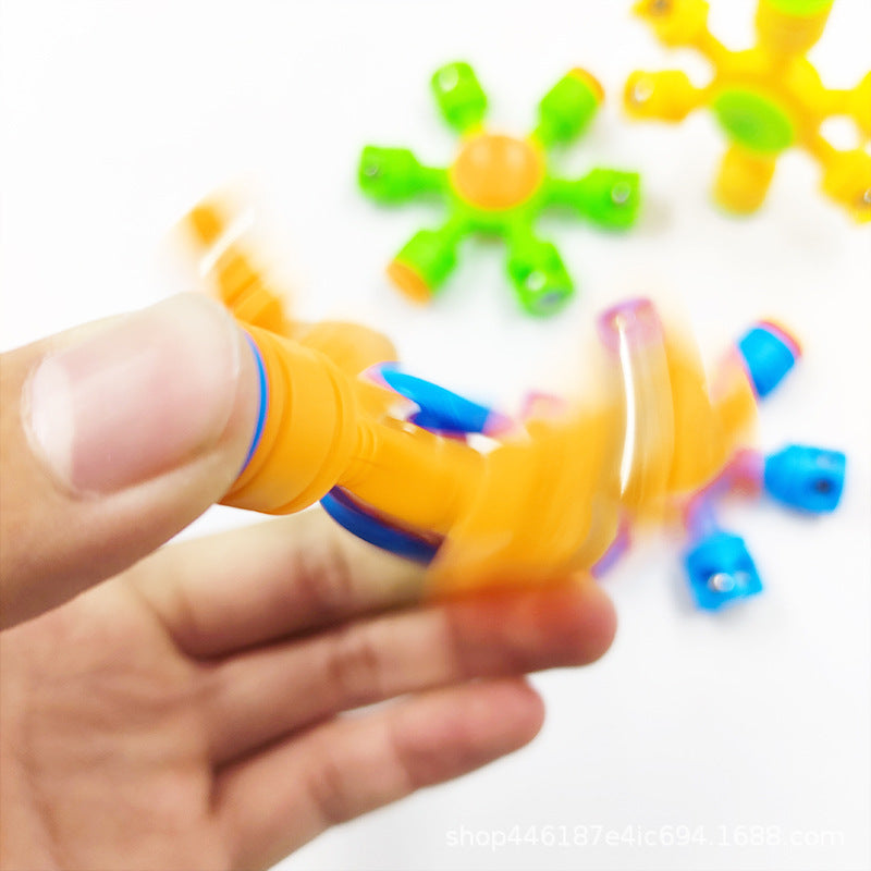 Fidget Spinner Decompression Vent Toy for Stress Relief Fun globalswanky 01