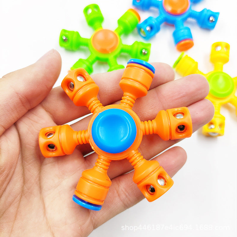 Fidget Spinner Decompression Vent Toy for Stress Relief Fun globalswanky 02