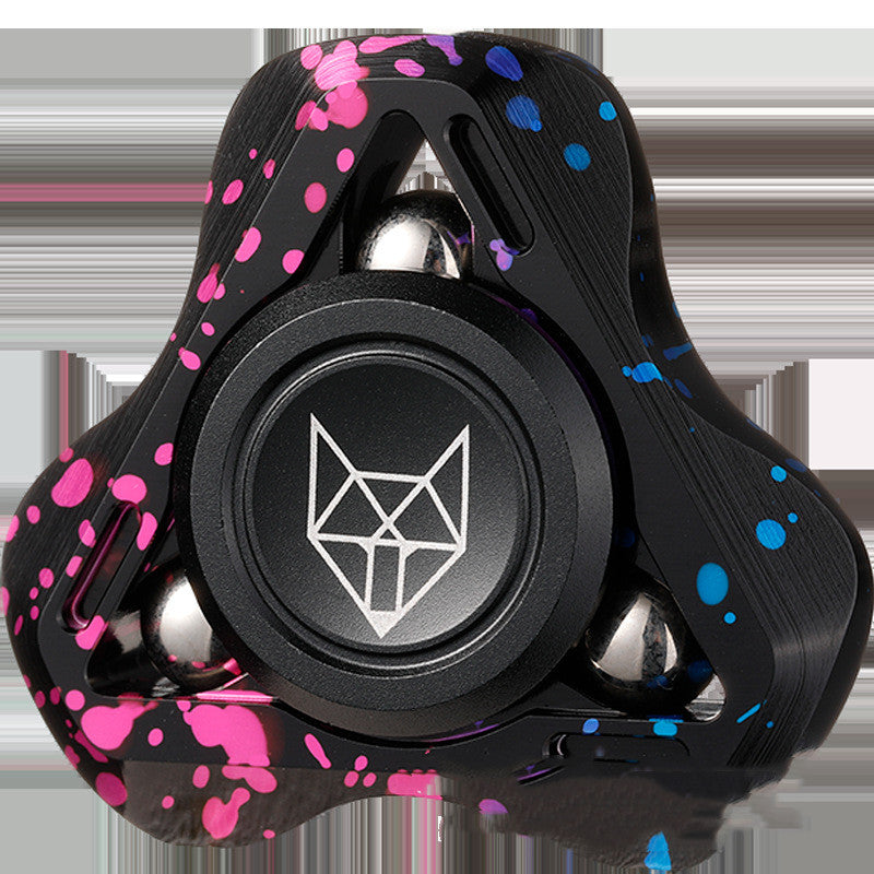 Fidget Spinner Spirit Fox Trefoil Creative Toy Leaker Set globalswanky 01