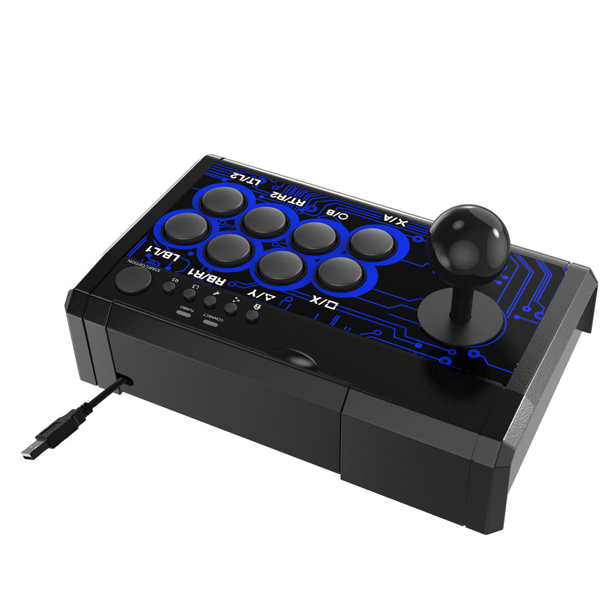 Fighting Stick Game Joystick USB Wired Rocker for Arcade Gaming global swanky 1