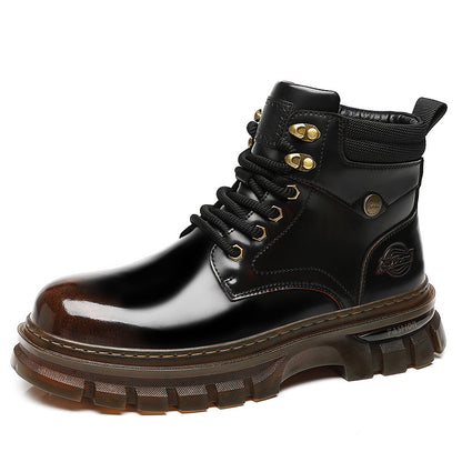  Fleece-Lined Warm Cotton British Style Platform Boots Winter
global-swanky 3