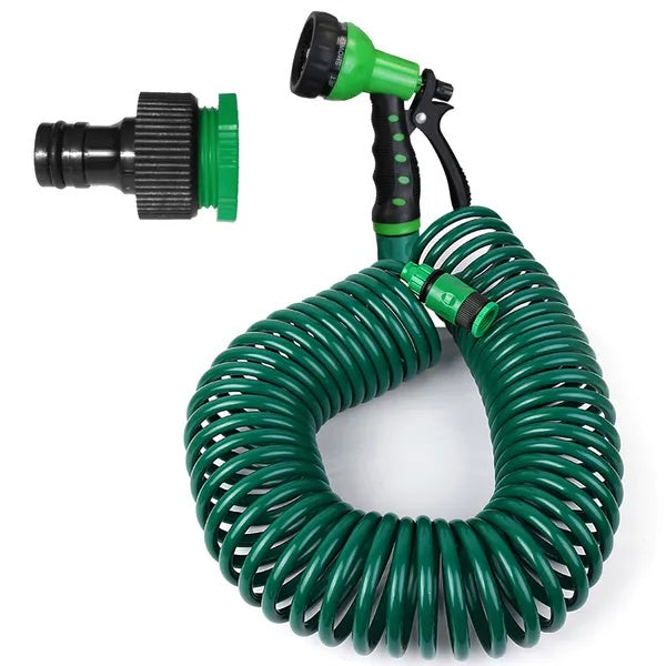 Flexible EVA Recoil Garden Hose for Watering and Cleaning global-swanky 1