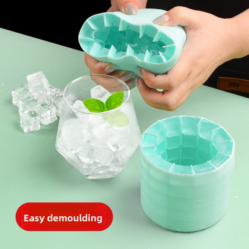 Flexible Silicone Ice Cube Tray Mold with Easy Release global-swanky-2