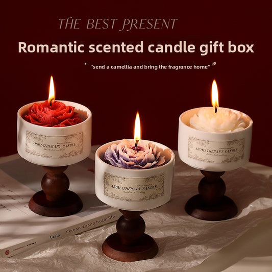 Floral Aromatherapy Candles for Relaxing Home Fragrance Global Swanky 2