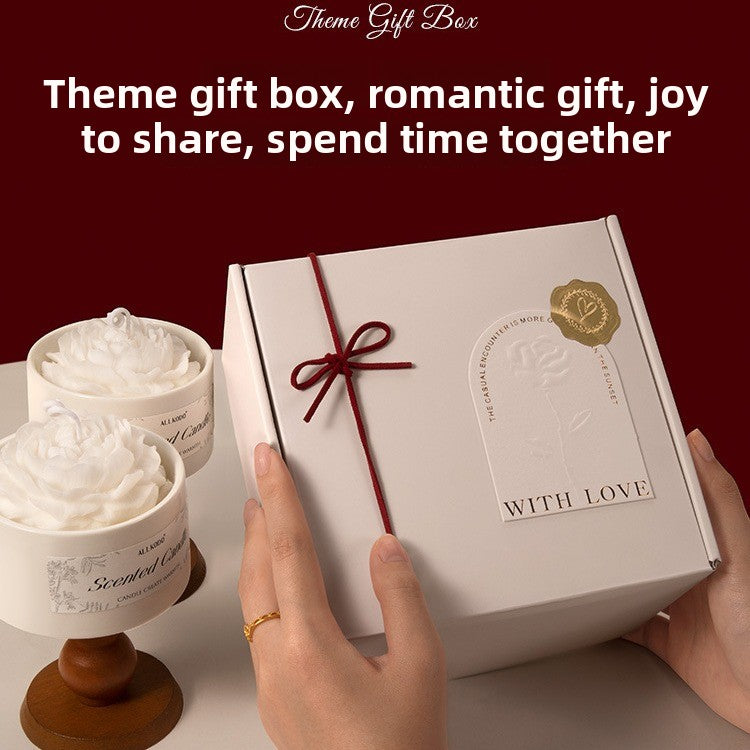 Floral Aromatherapy Candles for Relaxing Home Fragrance Global Swanky 3
