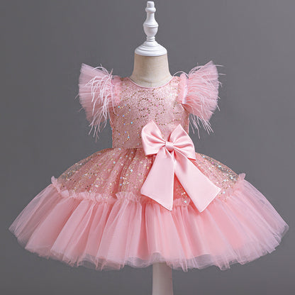  Flower Children's Clothing – Tulle Skirt Wedding Dress Summer
global-swanky 3