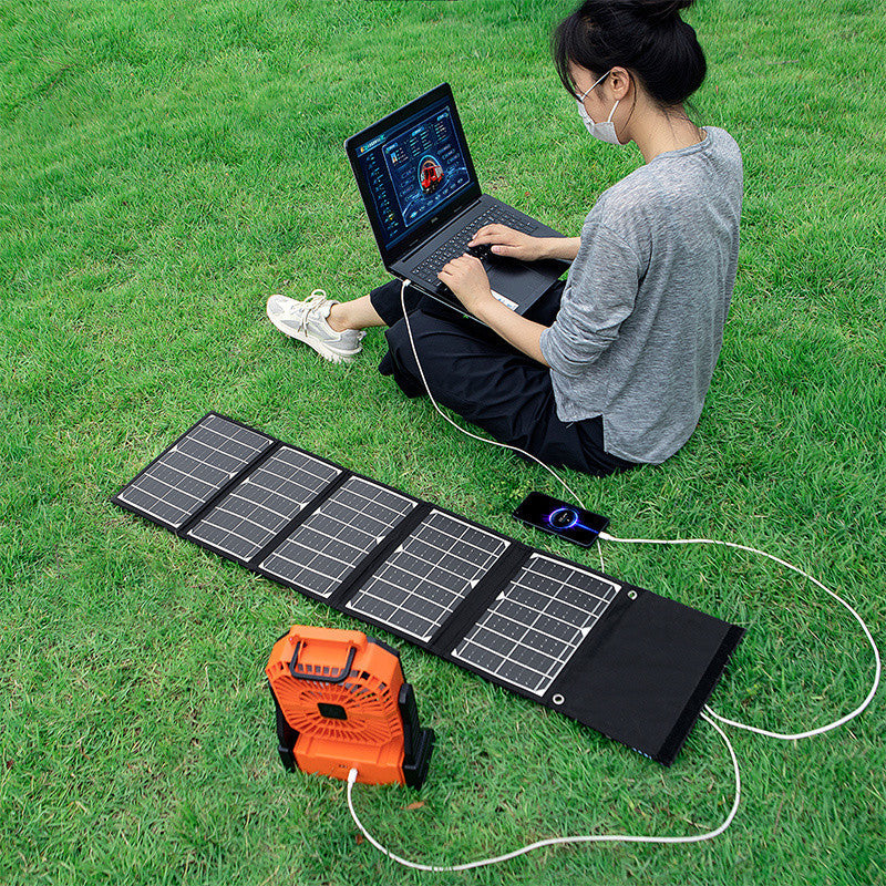 Foldable Solar Charger Panel for Outdoor and Travel Power  global-swanky- 2