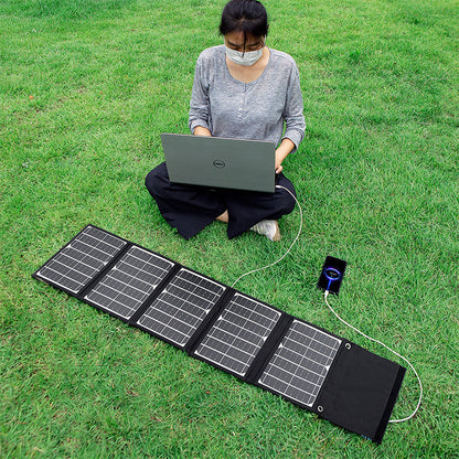 Foldable Solar Charger Panel for Outdoor and Travel Power  global-swanky- 3