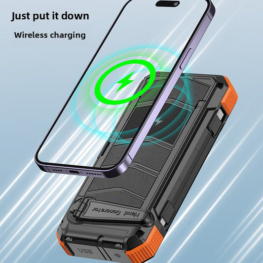 Foldable Solar Charging Panel with Portable Power Bank Design global-swanky 3
