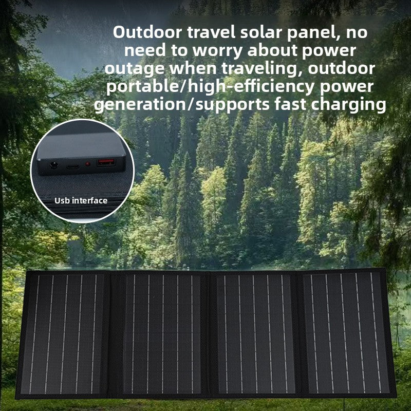 Foldable Solar Panel Charger 40W for Outdoor Power Solutions global-swanky 1