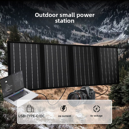 Foldable Solar Panel Charger 40W for Outdoor Power Solutions global-swanky 3