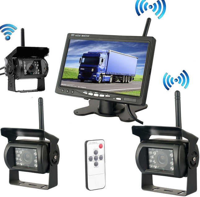 Forklift and Harvester Wireless 7-Inch Reversing Camera Display global swanky 2