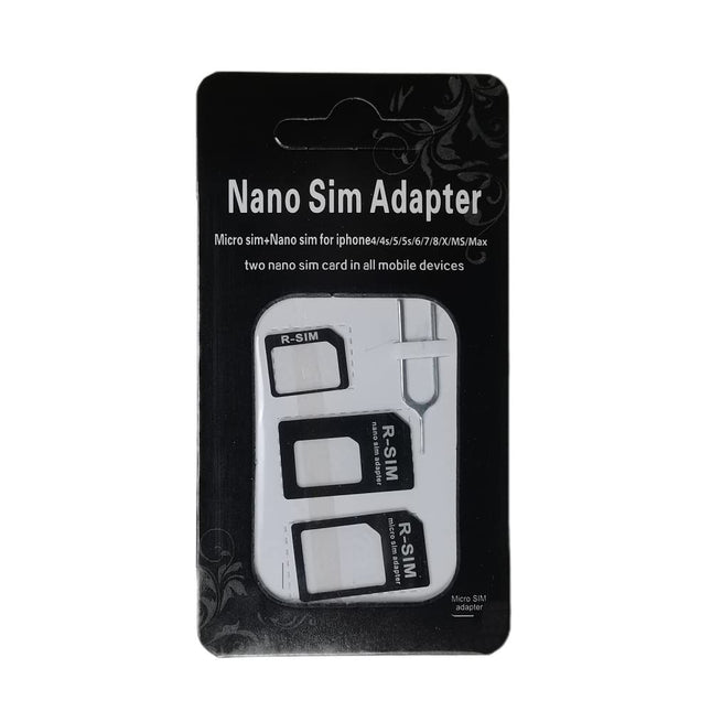  Four-in-One SIM Card Pin Recovery & Mobile Phone Card Sleeve
global-swanky 2