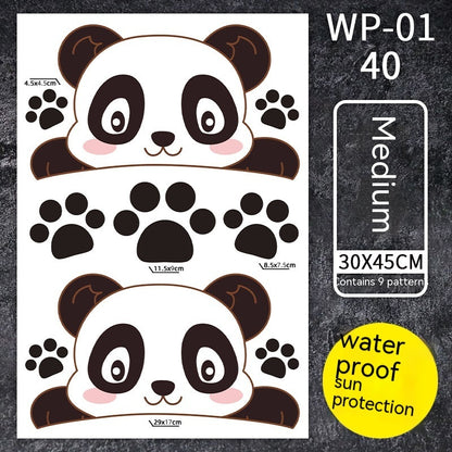 Front Bumper Scratch Blocking Sticker for Car Exterior Safety Global swanky 3