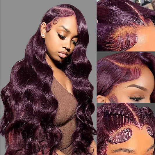 Front Lace Body Wave Synthetic Wig for a Sleek Chic Look globalswanky 03