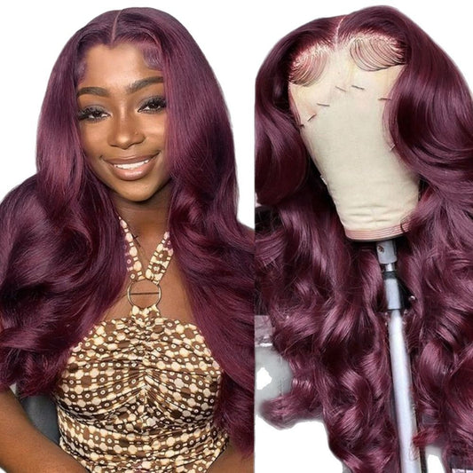 Front Lace Body Wave Synthetic Wig for a Sleek Chic Look globalswanky 04