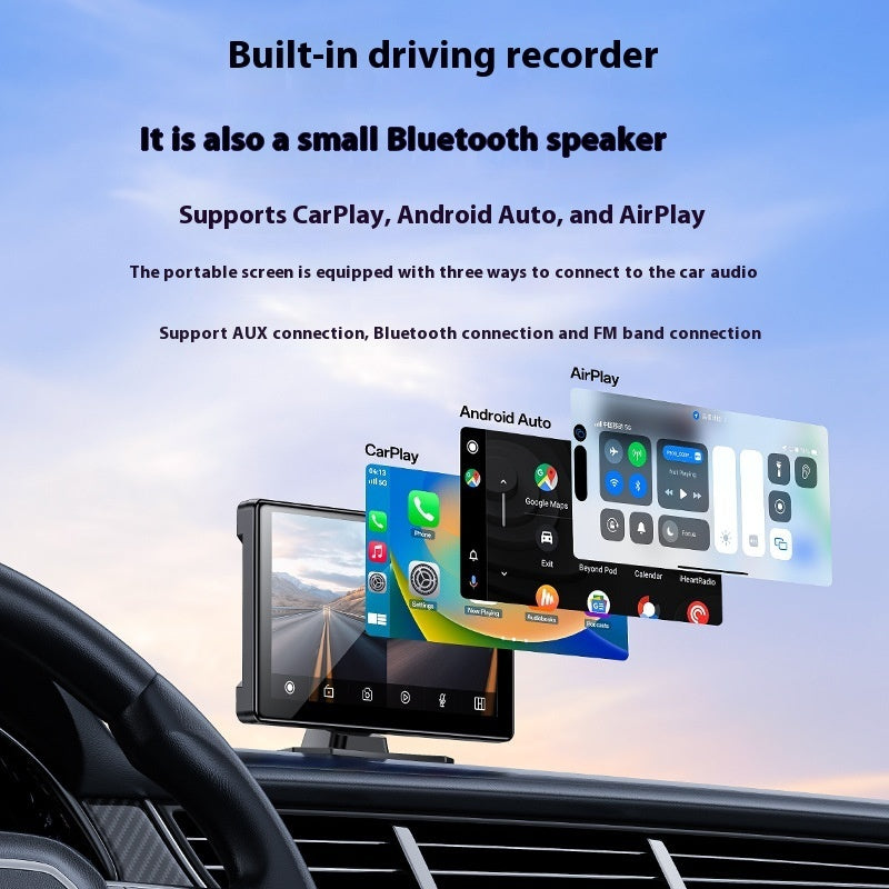 Front Rear Recording Vehicle Navigation Entertainment System Global swanky 1