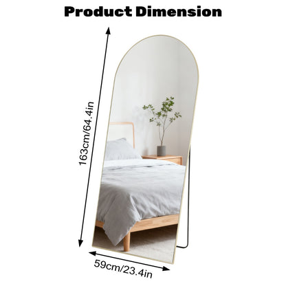 Full Length Floor Mirror – Stylish Full-Body Rectangle Mirror globalswanky 2