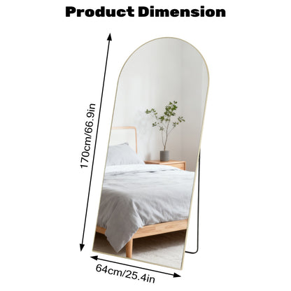 Full Length Floor Mirror – Stylish Full-Body Rectangle Mirror globalswanky 3