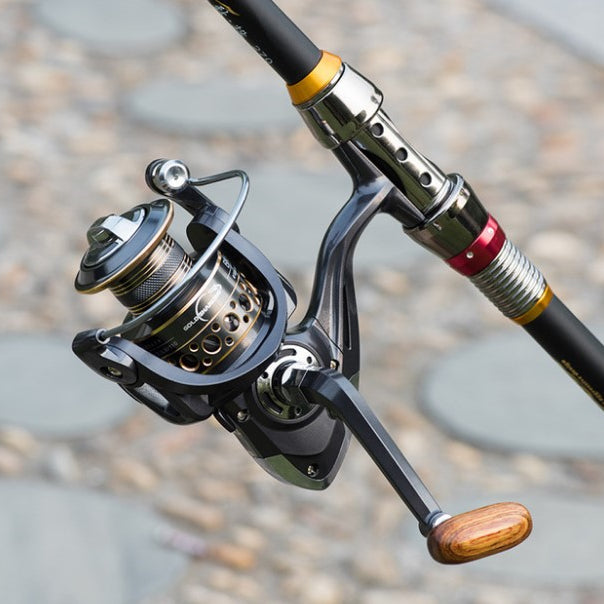 Full Metal Spinning Fishing Reel for Sea & Long Cast Global swanky 6