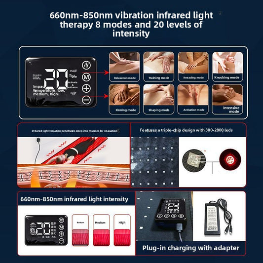 Full Size Infrared Photon Sauna Pad for Pain Relief Use global swanky 3