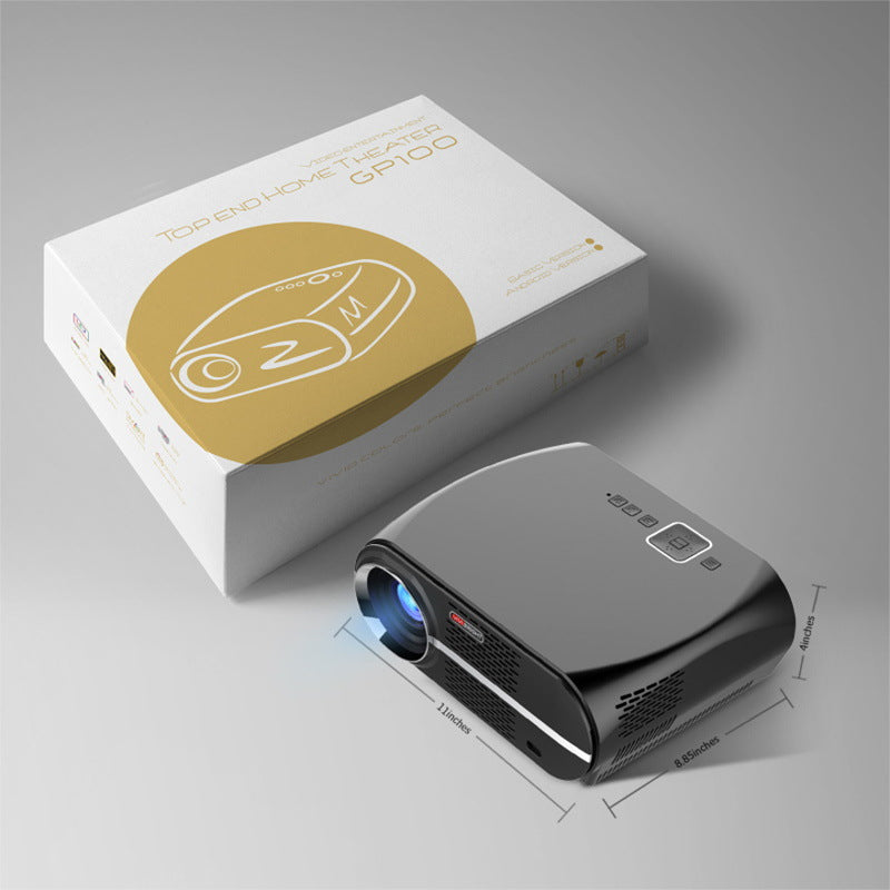 GP100 Mini Projector for Portable Home and Office Presentation Global swanky 1
