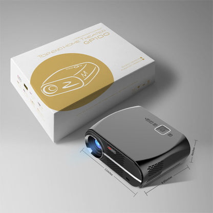 GP100 Mini Projector for Portable Home and Office Presentation Global swanky 1