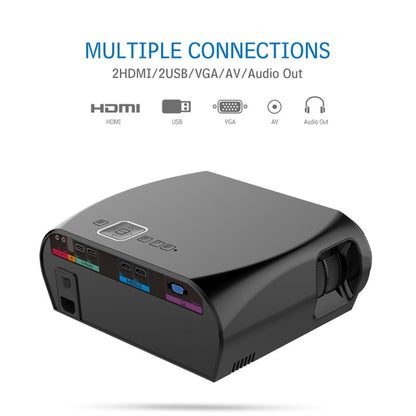 GP100 Mini Projector for Portable Home and Office Presentation Global swanky 3