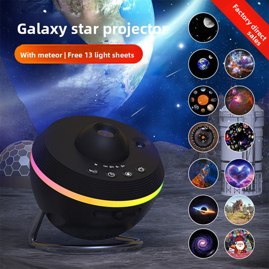 Galaxy Star Projector Night Light with Adjustable Effects Global Swanky 01