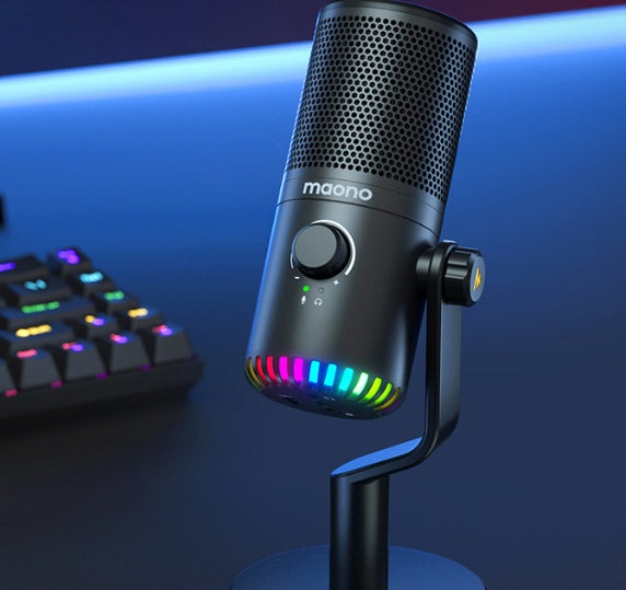 Gaming Microphone Noise Cancelling for Esports Live Streaming globalswanky 02