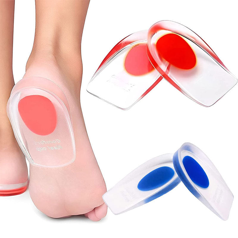 Gel Heel Cushion Inserts for Fast Foot Pain Relief Care global swanky 1