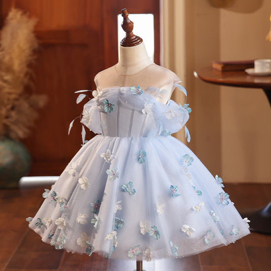  Girl Wedding Host Piano Performance Dress – Elegant Wear
global-swanky 3