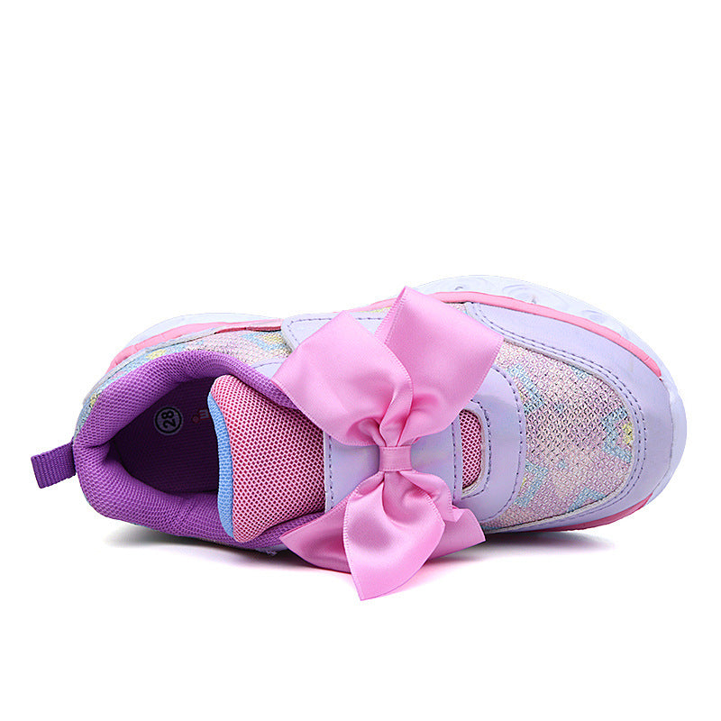 Girls’ Colorful Luminous Shoes Global swanky 3
