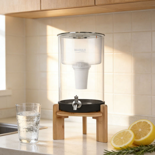 Glass Gravity Water Filter Dispenser 8L for Clean Water global-swanky 1