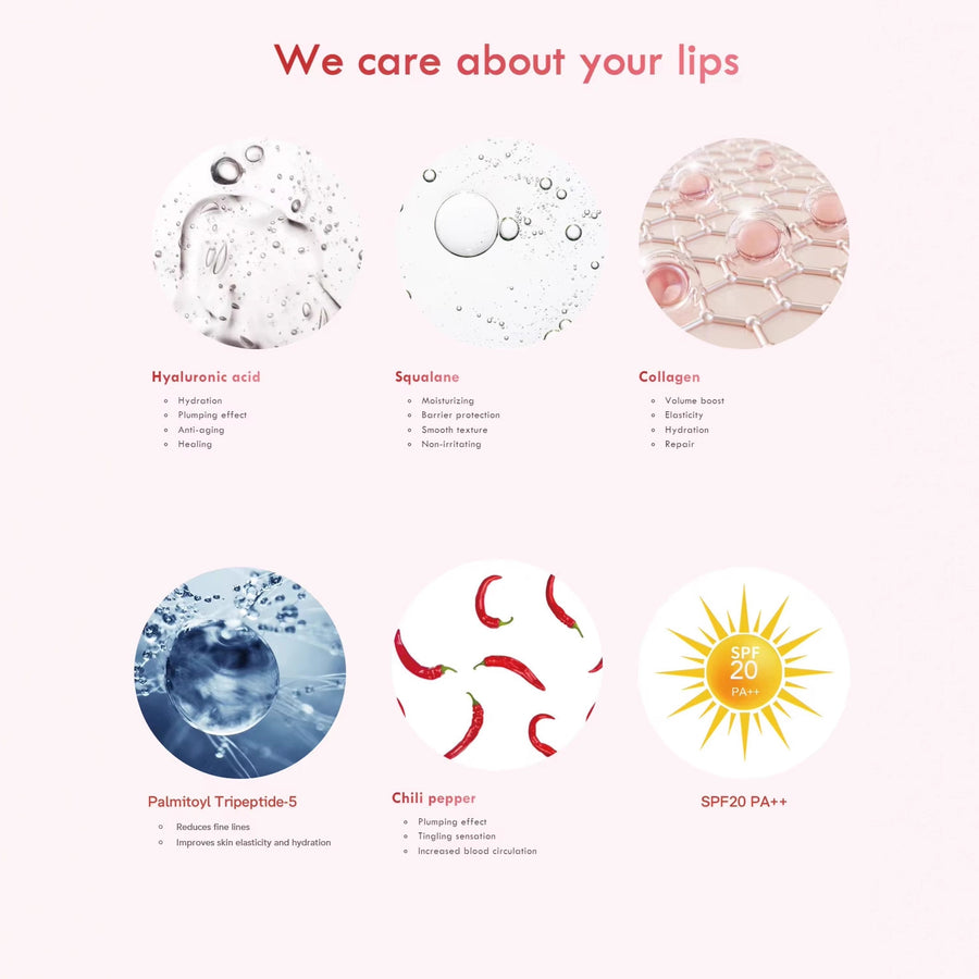 Glow Tulip Lip Plumper Balm for Smooth Daily Lip Care Use globalswanky 02