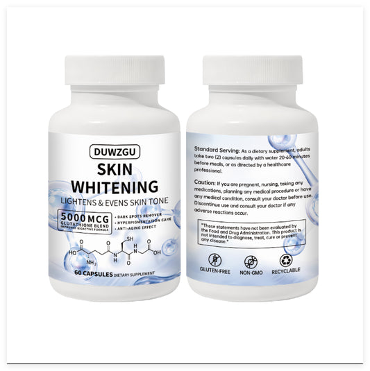 Glutathione Skin Whitening Hard Capsules Daily Supplement global swanky 3
