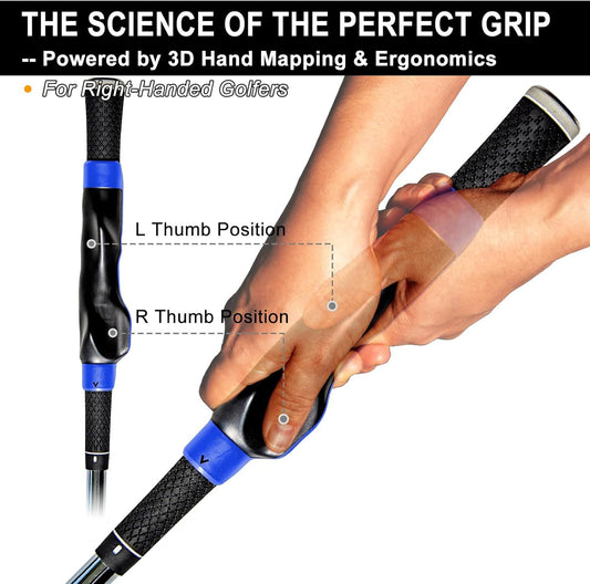 Golf Grip Corrector for Swing Practice and Grip Improvement global-swanky 3