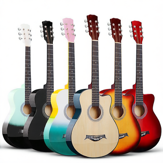 Gradient Color Guitar for Stylish Music Play & Gifts  Global Swanky 1