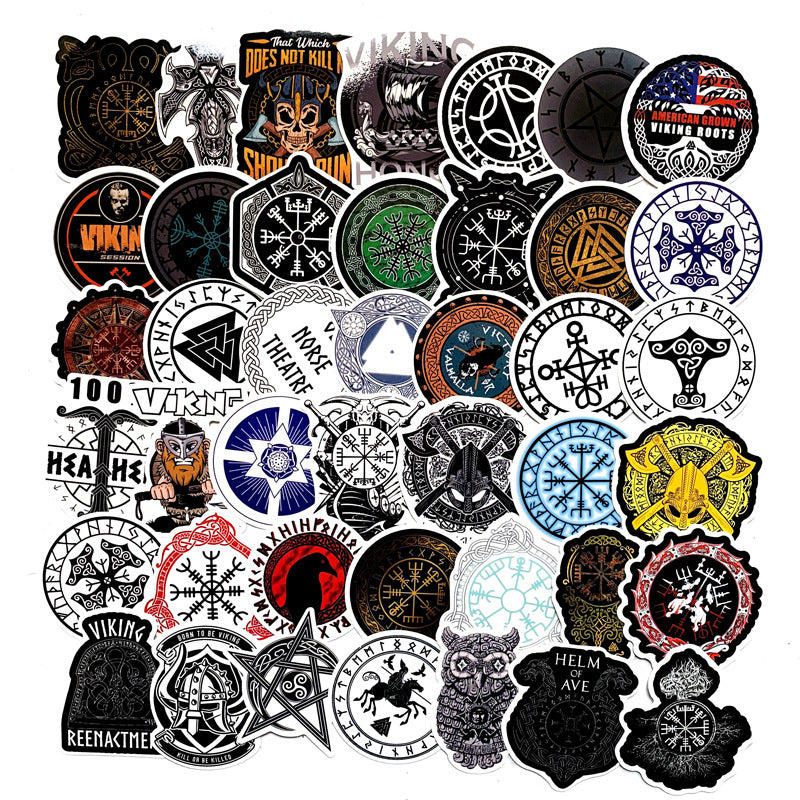 Graffiti Luggage Stickers Ancient Rune Series for Car Style Global swanky 1