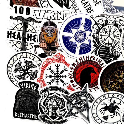 Graffiti Luggage Stickers Ancient Rune Series for Car Style Global swanky 3