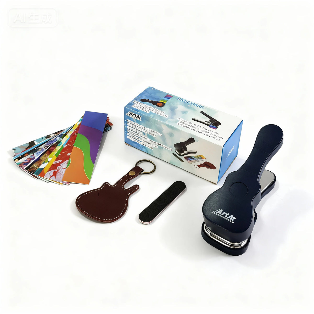 Guitar Pick Punch Accessory Set for DIY Custom Picks Global Swanky 1