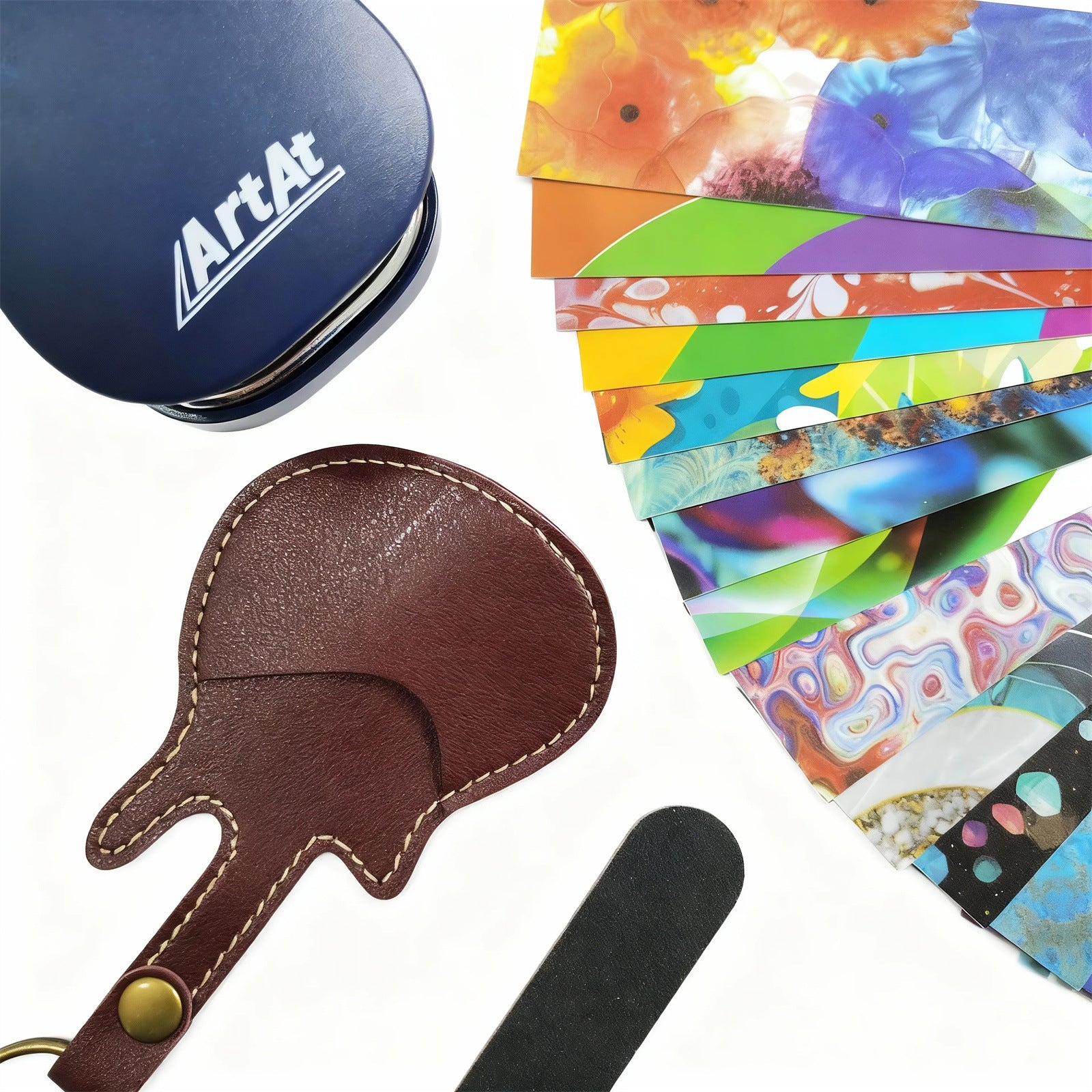 Guitar Pick Punch Accessory Set for DIY Custom Picks Global Swanky 3